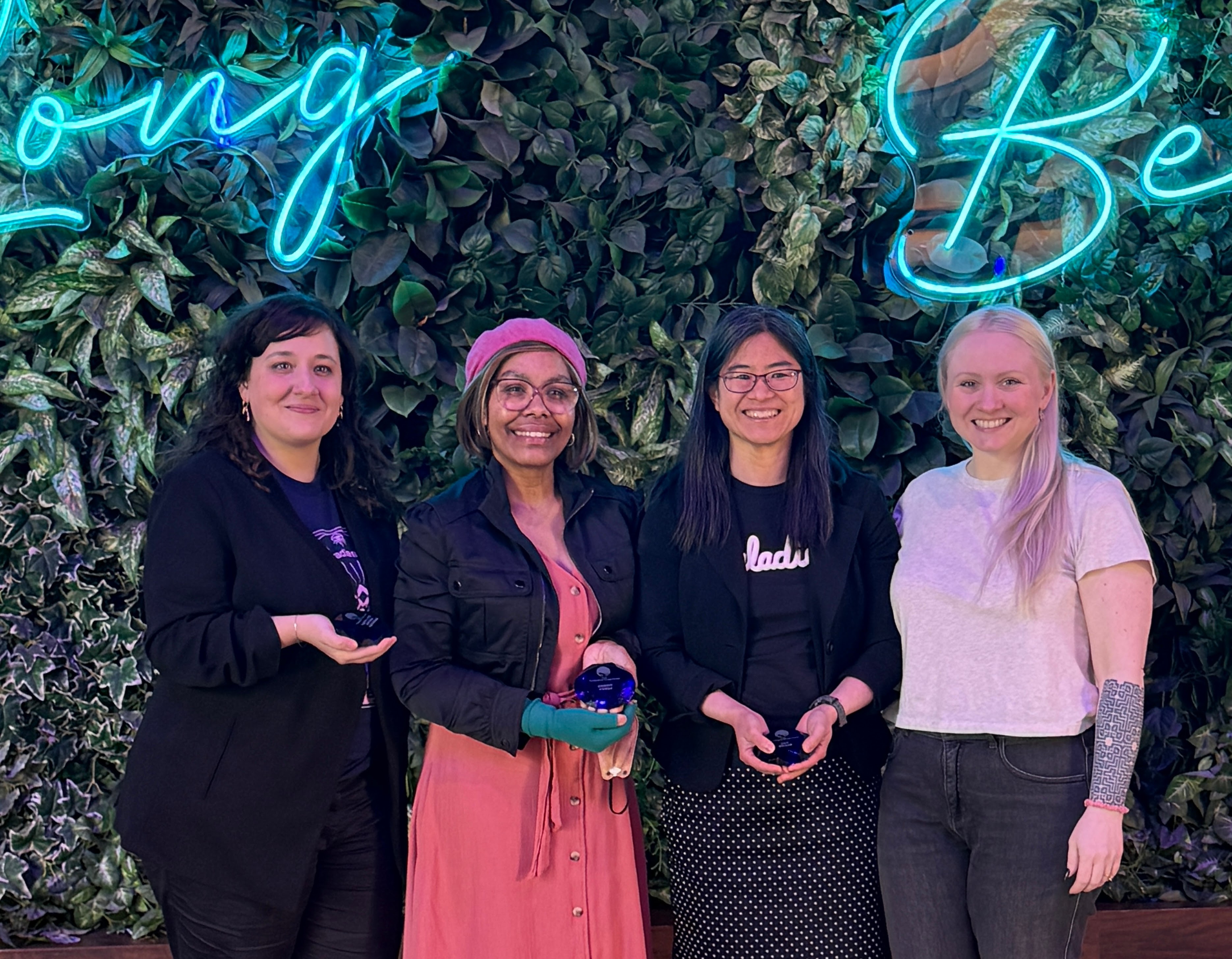 Award winners posing after PyCon US 2026 Closing Ceremony