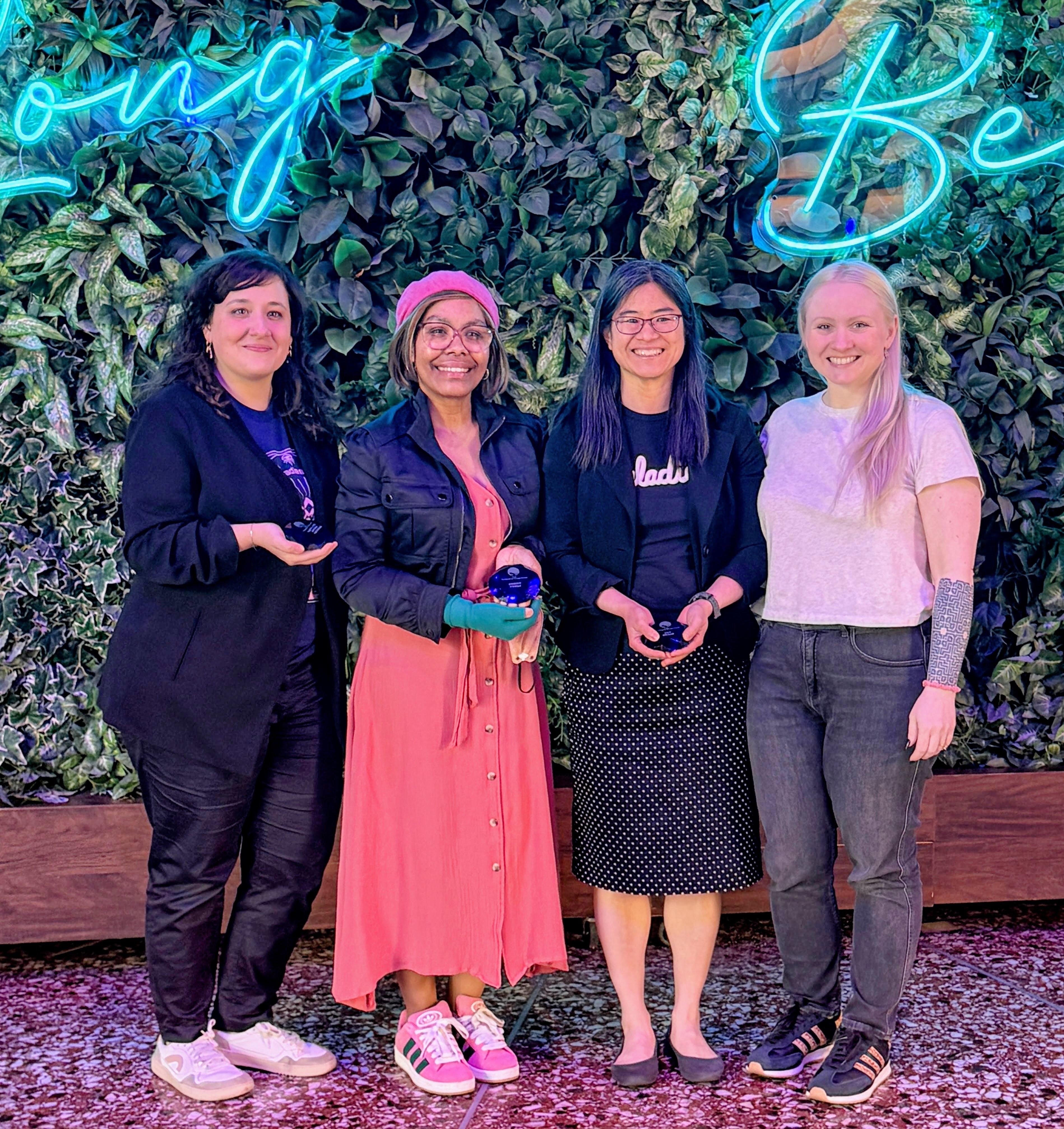 Award winners posing after PyCon US 2026 Closing Ceremony